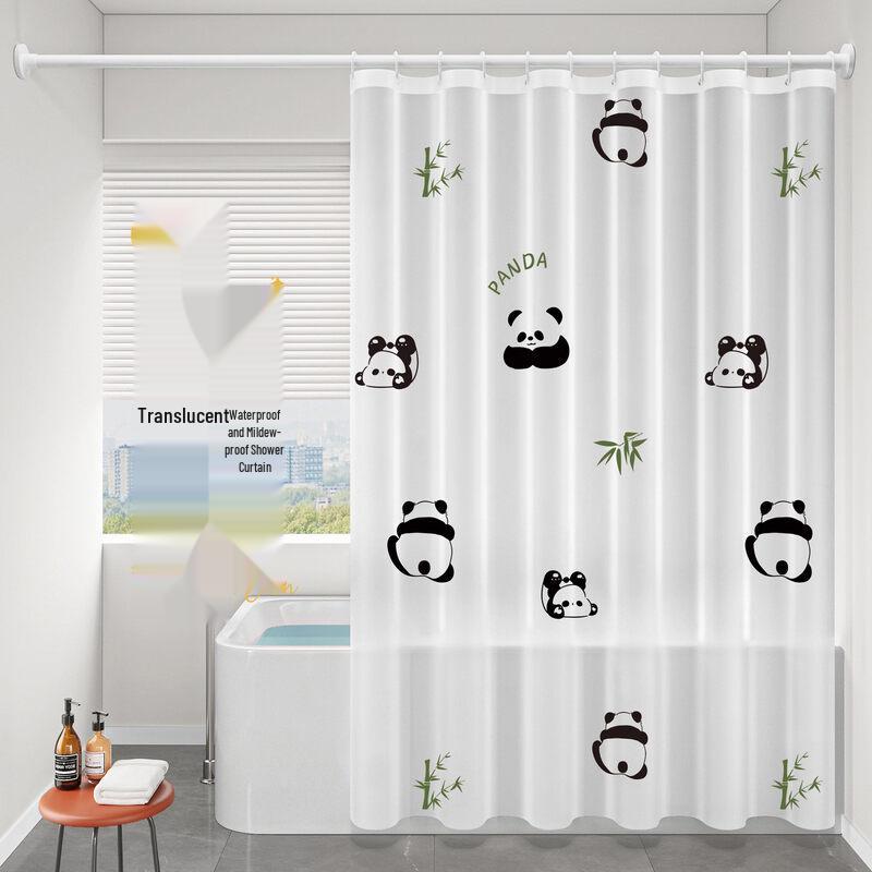 LIEI Thickened PEVA Waterproof Shower Curtain