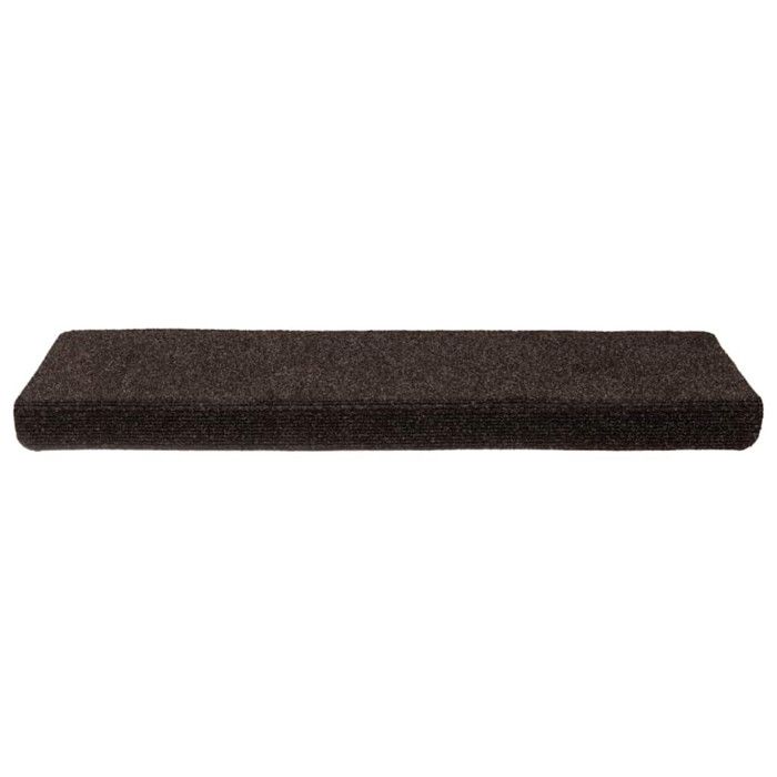 VidaXL Self-adhesive Stair Treads 30 Pieces 65 X 21 X 4 Cm Brown Rectangular Edge 3365698
