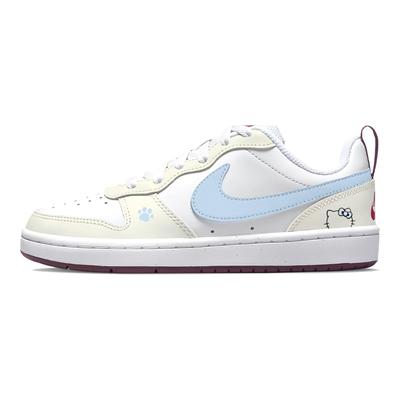 Court Borough Butter Kitty Leather Abrasion Resistant Low Top Skateboard Shoes Unisex BQ5448-015(Team1478-kitty)
