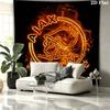 AFC Ajax Custom Name Wall Tapestry Aesthetic Wall Hanging Printed Fabric Blanket Decorative Tapestries for Bedroom Living Room Home Decor