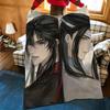 Novel G-Grandmaster O-Of D-Demonic C-Cultivation Throw Flannel Blanket Suitable for Sofas Beds Offices Travel, Camping Chairs