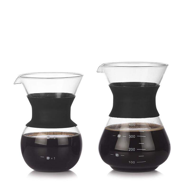 TLXT 400ml Glass Pour-Over Coffee Maker
