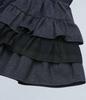 Chance Chance Layered Ruffle Skirt(Denim)