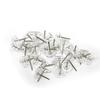 100 Stuks DIY Transparante Duimspijkers Herbruikbare Creatieve Ronde Kop Spijker Multifunctionele Duurzame Duimspijkers Foto Muur Decoratie