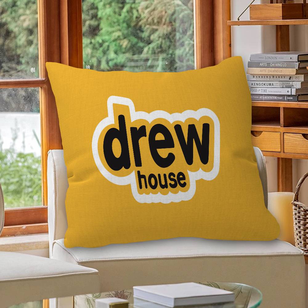 Fashion D-Drew H-House Cushion Cover Inches Farmhouse Decor Home Throw Pillow Covers for Couch Decorations