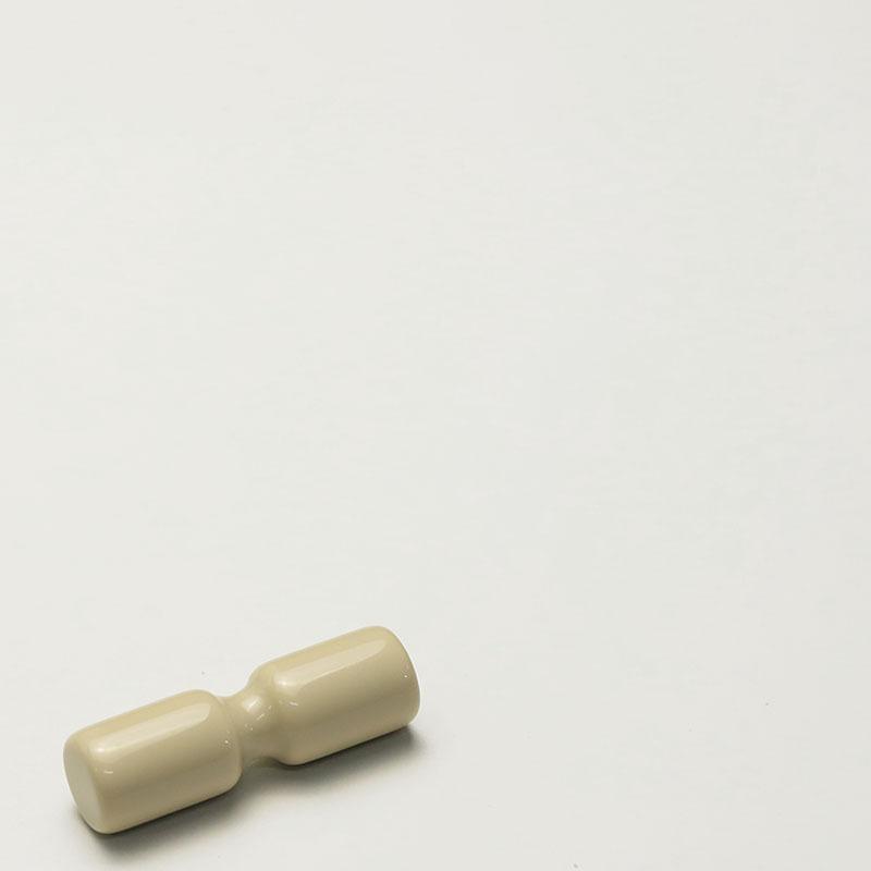 

5 шт. Xiaoxiang аксессуары для одежды декоративные пуговицы смоляные аксессуары роговые двухсторонние нейлоновые пуговицы для пальто шуба 5 #[Dumbbell non-porous beige] 35x12mm