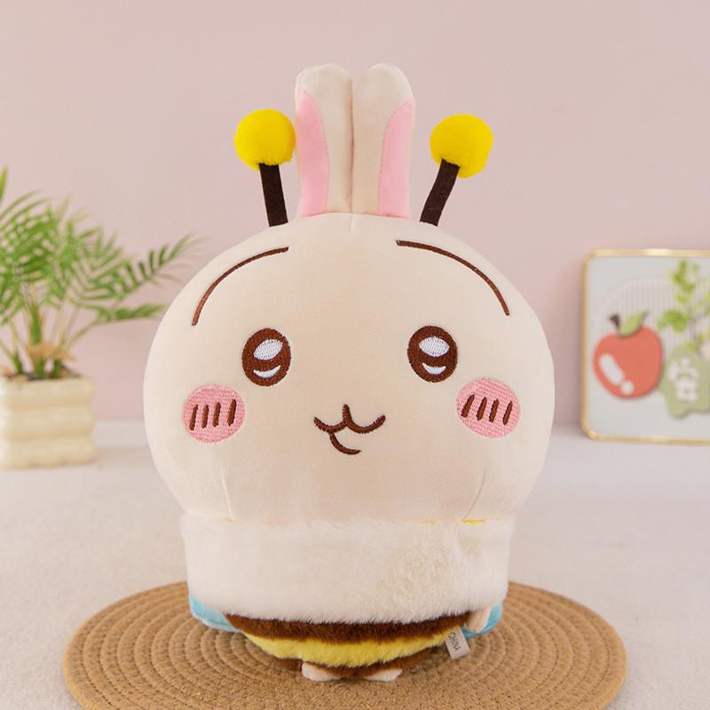 

Chiikawa Bee Plush Toy With Pp Cotton Filling For Kids And Collectors 35cm світло-коричневого кольору