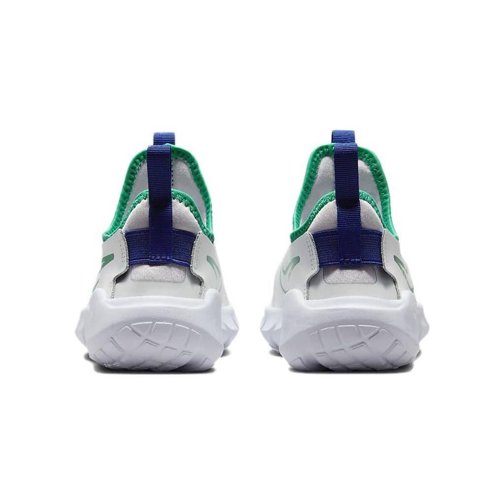 Nike Flex Runner 2 PS White Stadium Green Kids Joggesko Summit-White Pure-Platinum Deep-Royal-Blue DJ6040-102