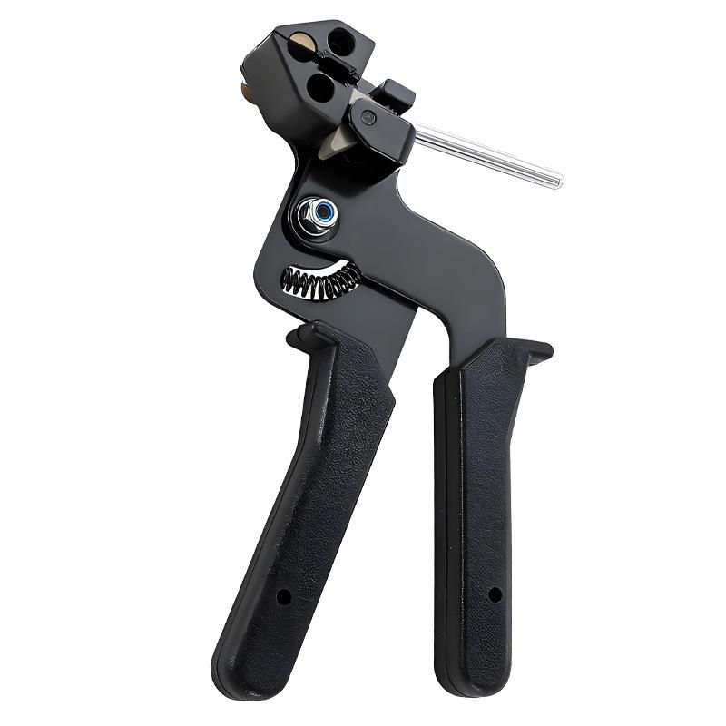 

1 шт. Плоскогубцы для затяжки кабельных стяжек из нержавеющей стали Самоблокирующийся обвязчик кабельных стяжек Резка кабельных стяжек из нержавеющей стали