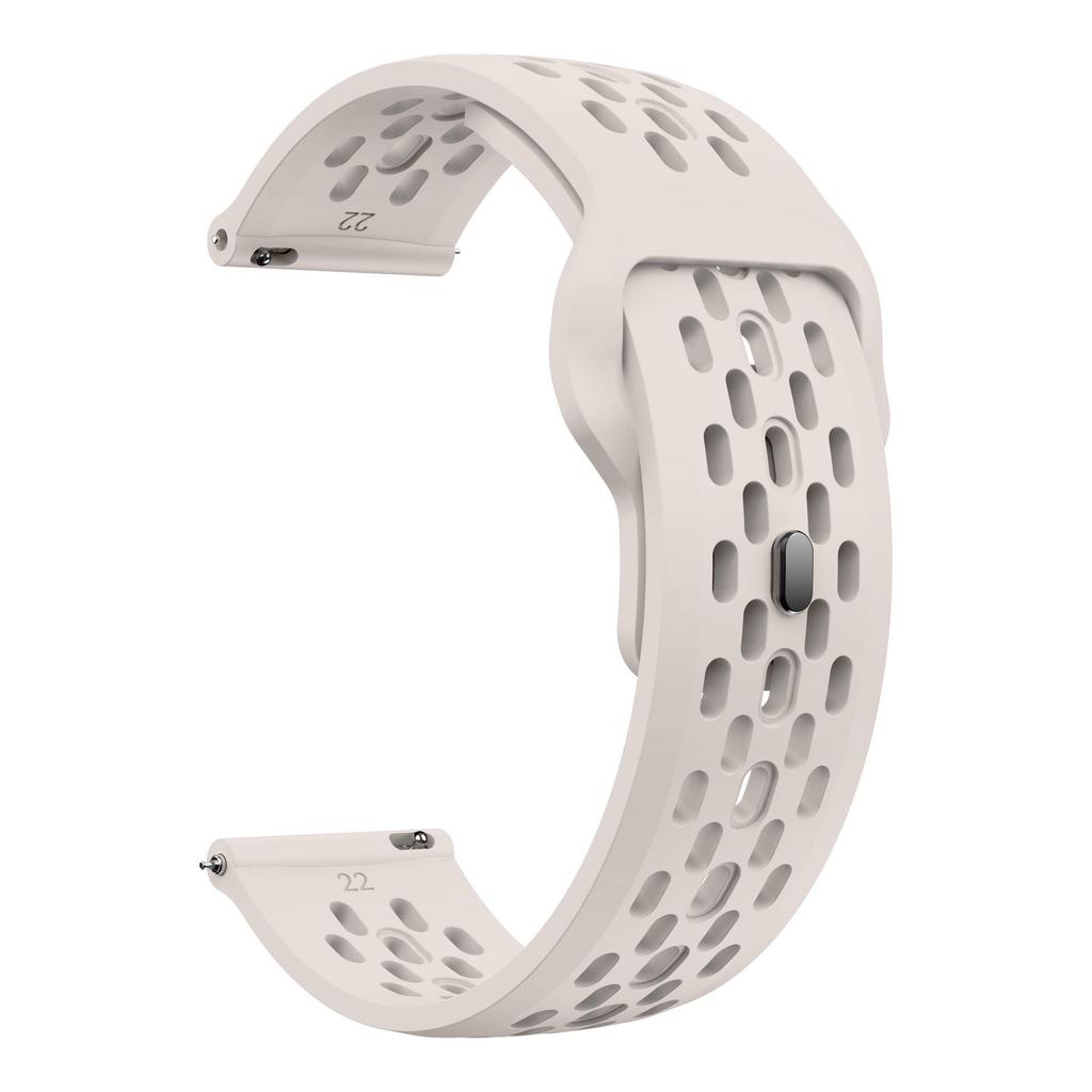 Breathable Mesh Silicone Watch Strap for Samsung 6/5/4, Huawei GT4 (18/20/22mm)