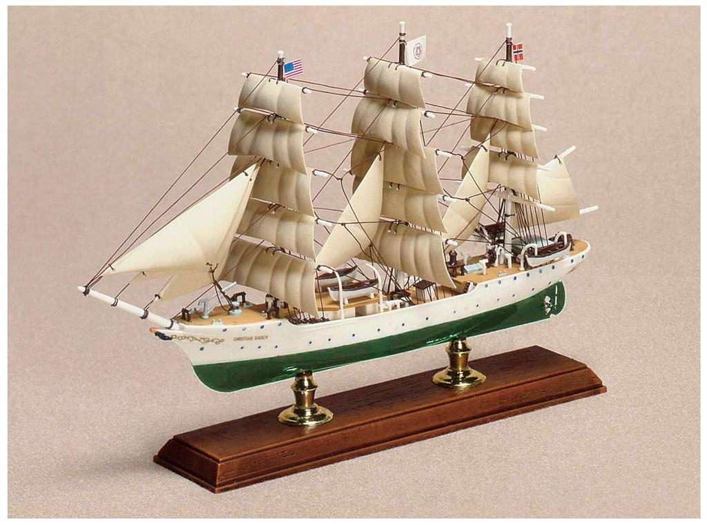 Aoshima Bunka Kyozai Sailing Ship Series Christian Radic Plastic Model 1/350 No.9