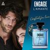 Engage L'amante Aqua Eau De Parfum for Men, Aqua Fragrance Scent, Perfume for Men Long Lasting Smell, Premium Perfume, Skin Friendly, 100ml