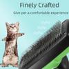 Stainless Steel Needle Pet Self-Cleaning Hair Removal Comb