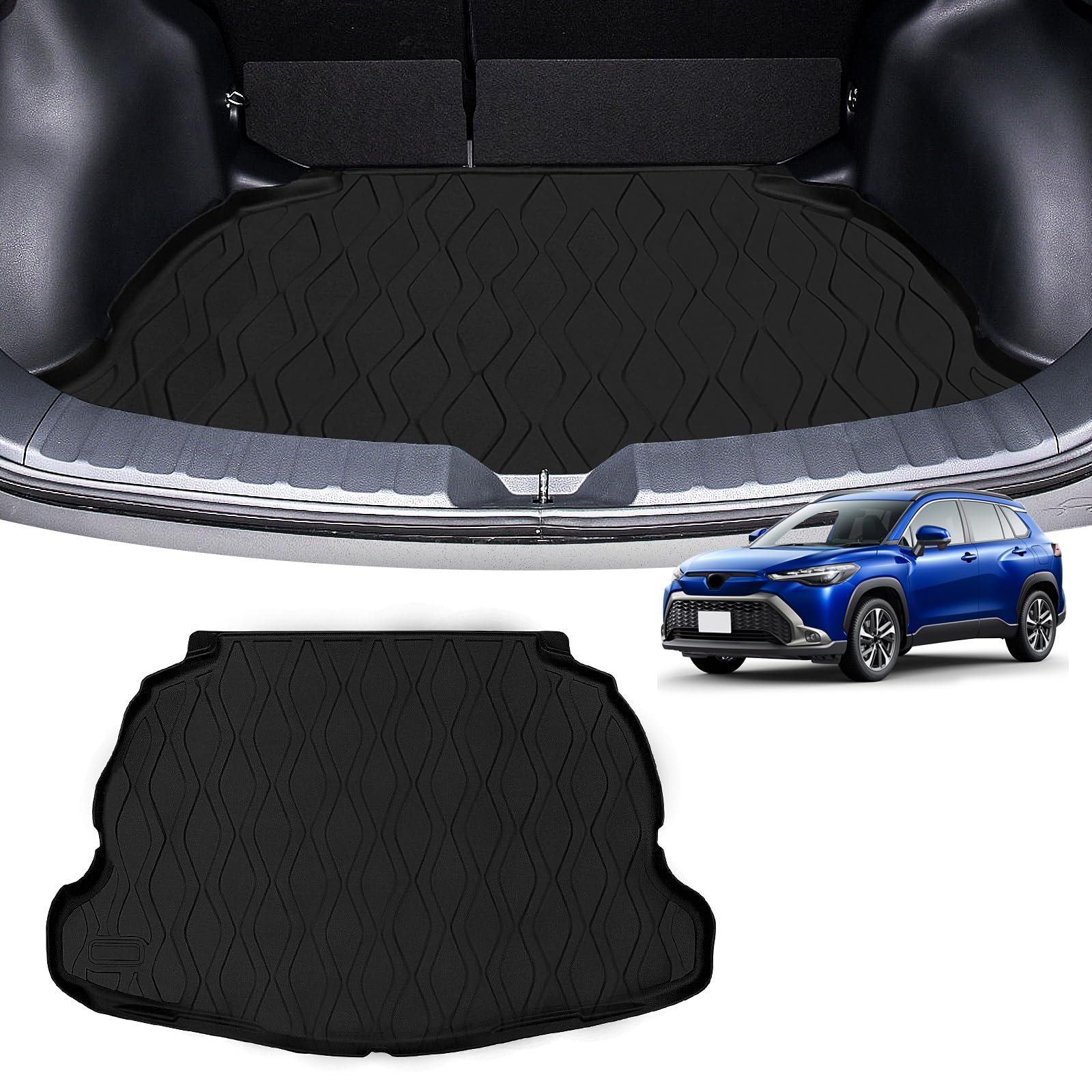 

Новый багажник Corolla Cross, специально разработанный для багажника COROLLA CROSS, эксклюзивный 3D автомобильный TPE багажник, легко устанавливаемый, индивидуальный защитный комплект для автомобиля Corolla Cross