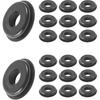 20PCS Glad Hand Seals,Car Accessories Air Lines for Semi Truck,Universal Rubber Glad Hand Seals,Automotive Weather Stripping,Compatible with