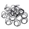 50Pcs Place Card Holder Round Shape   Table Number Name Card Display Stand Metal Photo Clamp for Wedding