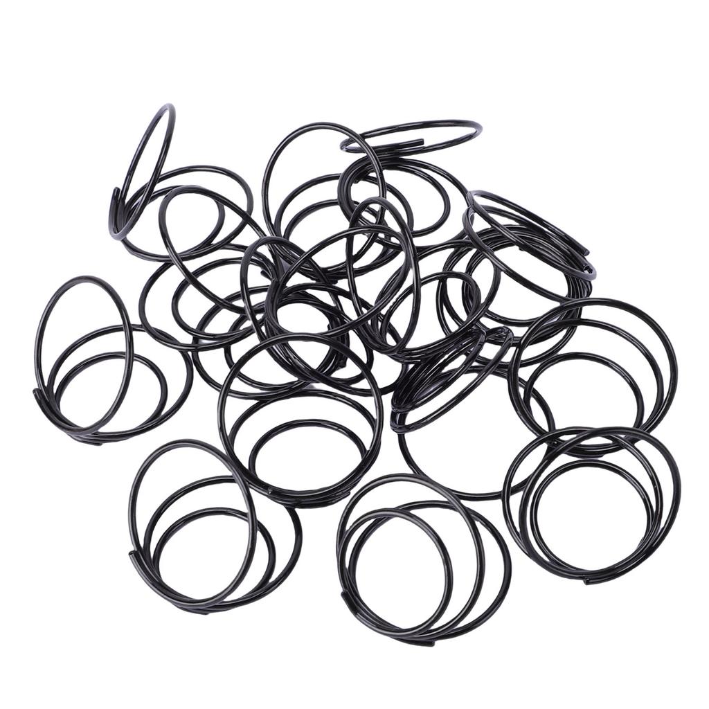 50Pcs Place Card Holder Round Shape Table Number Name Card Display Stand Metal Photo Clamp for Wedding