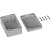 TRU COMPONENTS TC-9065608 Boîtier industriel 120 x 80 x 55 ABS gris clair (RAL 7035) 1 pc(s)