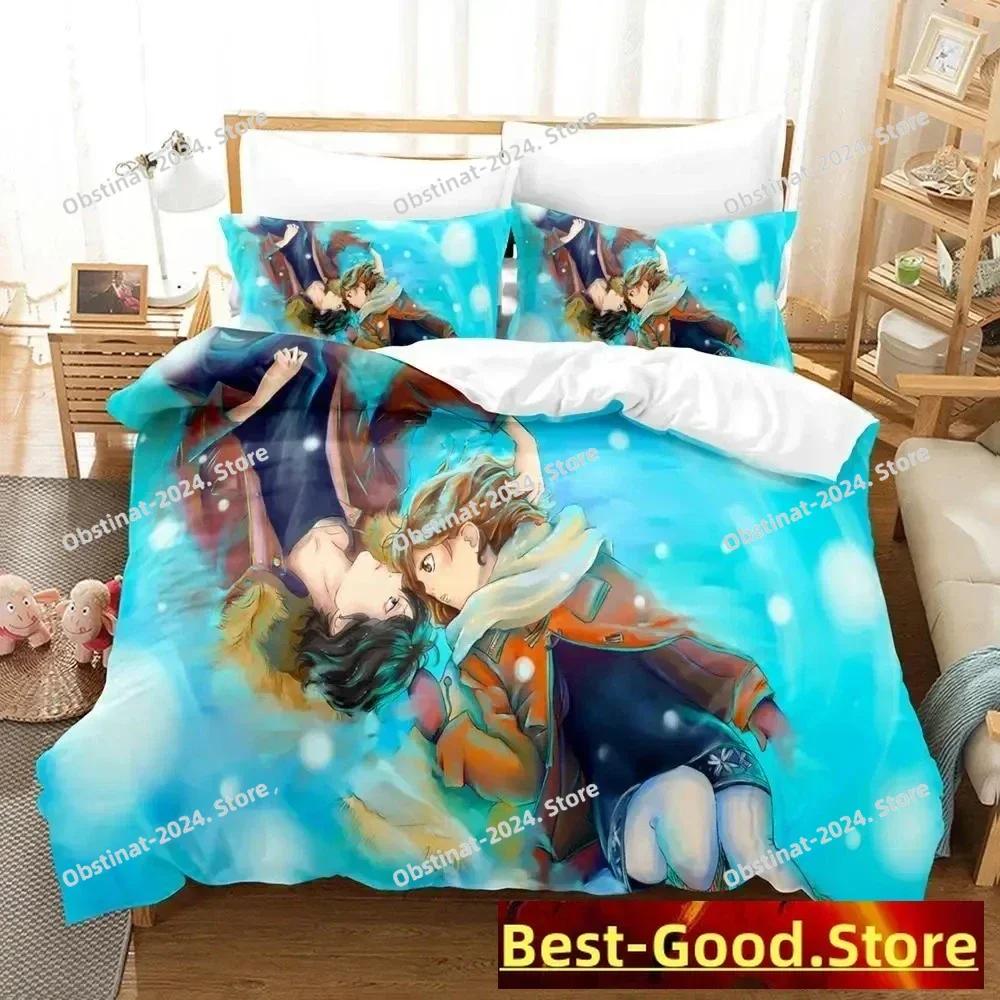 3D AO HARU RIDE Bedding Set Single Twin Printed Bed Set With Pillowcase Bed Duvet Cover Soft Single Double Queen Super King Size