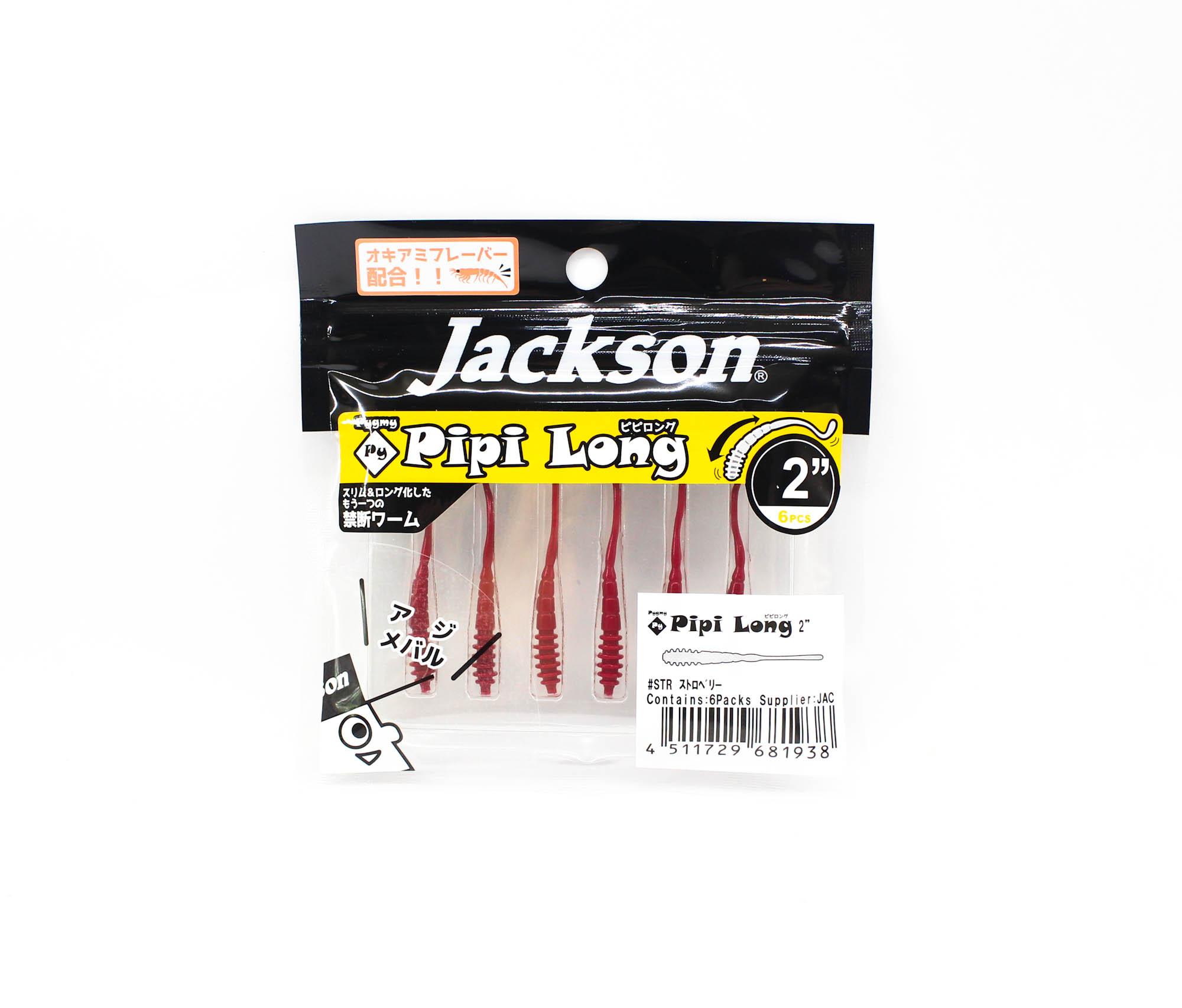 

Jackson Soft Lure Py Pipi Long 2 дюйма 6 штук в упаковке STR (1938)