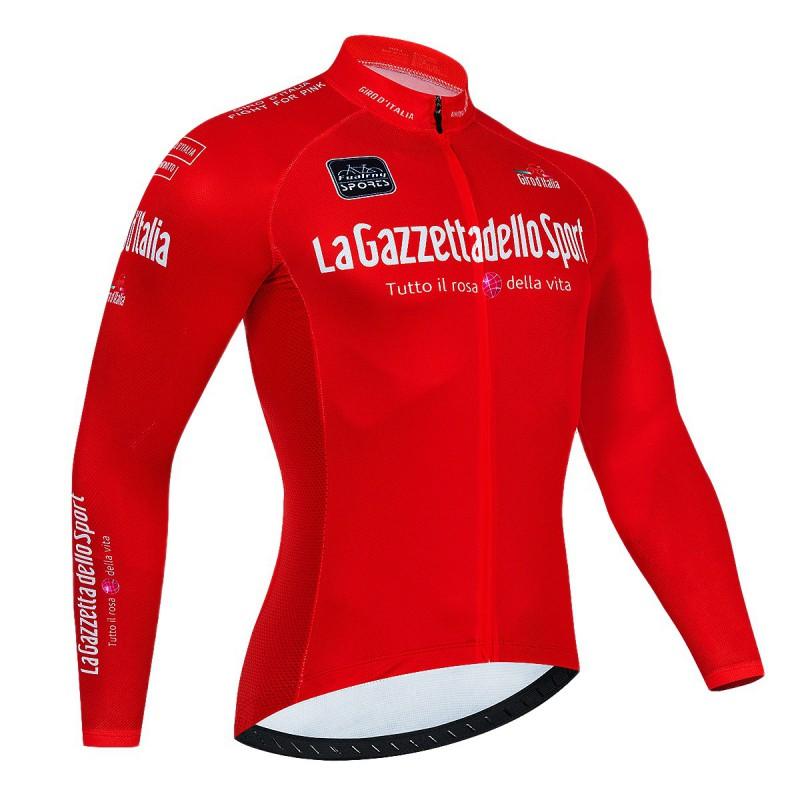 Maillot de Ciclismo de Manga Larga para Hombre Estilo Pro Team Ropa para Bicicleta de Montaña Transpirable de Secado Rápido Ropa de Rendimiento