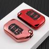 CLW1 Soft TPU Key Shell Fob Holder Cover Remote Protector Case for Jeep Wrangler JL TJ Gladiator JT 2018 2019 Keychain Protector
