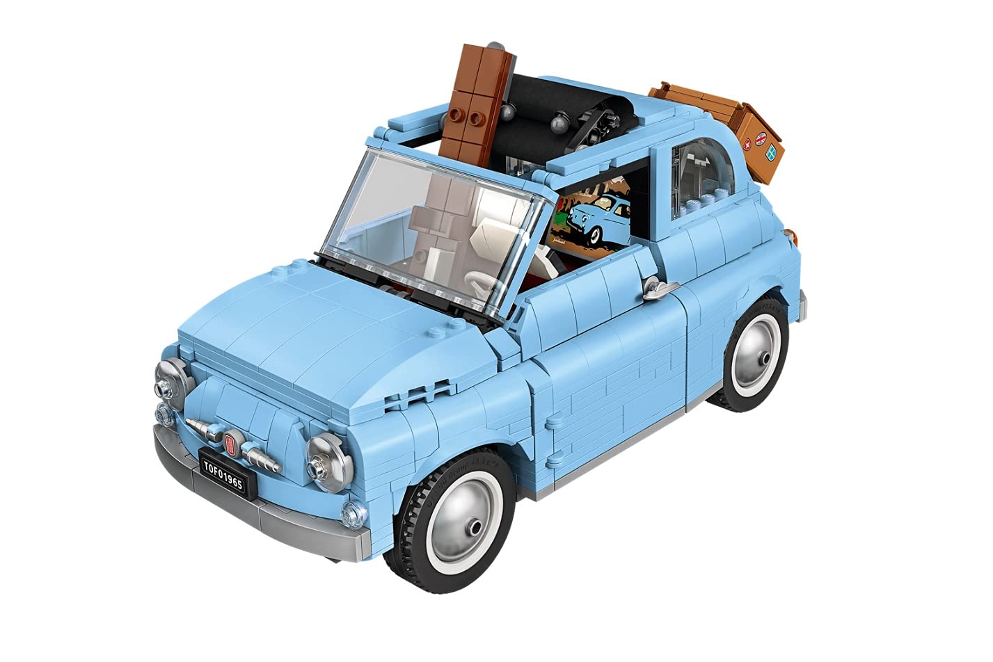 

Lego Creator Expert Fiat 500 Light Blue Limited Edition 77942