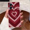 Phone Case For Vivo V25 Y35 Casing Luxury Cute Love Heart Rabbit Funny Pattern Transparent Silicone TPU Soft Shell Back Cover