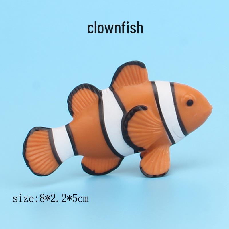 Solid Marine Animal Models: Megalodon, Carnivorous Shark, Whale, Great White Shark Toy