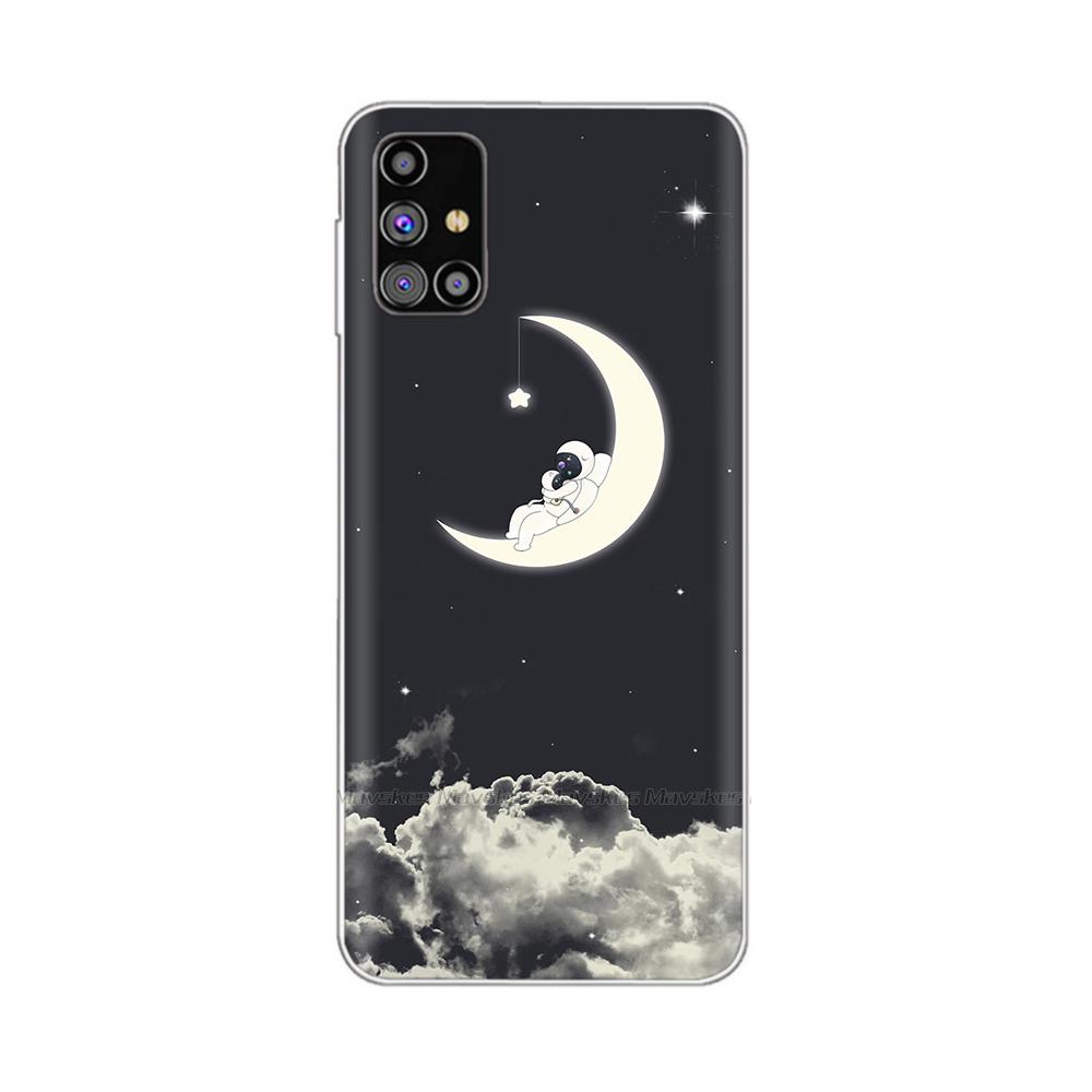For Samsung Galaxy M31S Case SM-M317F M 31s Clear Shockproof Soft Silicone Protect Phone Case For Samsung M31s M317 Bumper Funda