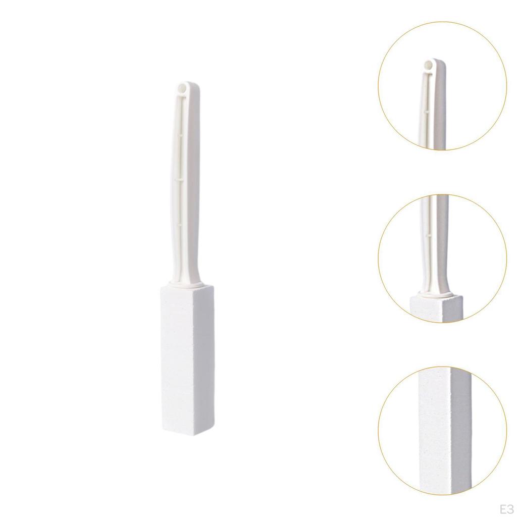 2 Pieces Pumice Toilet Brush,Bathroom Cleaning Brush with Handle,Bathroom Accessories,Toilet