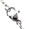 [Silver One] Sterling Silver 925 Miraculous Medal Virgin Mary & Cross Necklace Pendant Set with Chain for Men C1 [Length 50cm]
