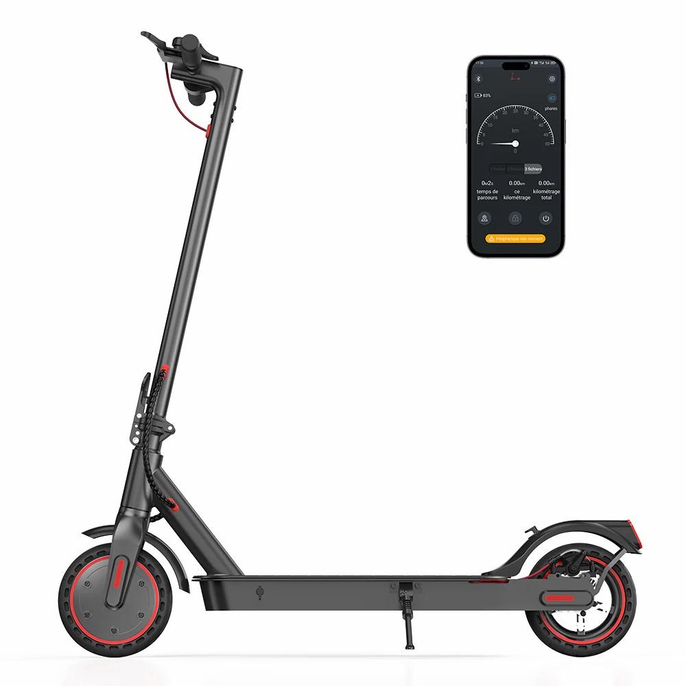 Electric Scooter Foldable iScooter i9 8.5" 350W Motor Electric Scooter Top Speed 28Km/h 36V 7.5AH Range 30Km Load 100Kg