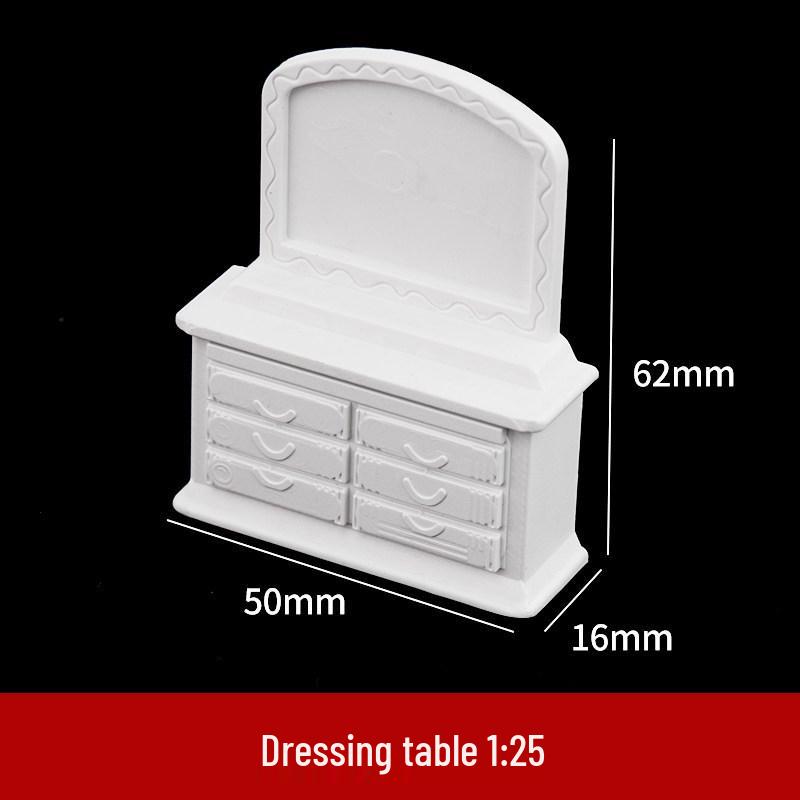Model Sandbox Miniature Bedside Hut for Indoor Shelves or Tables
