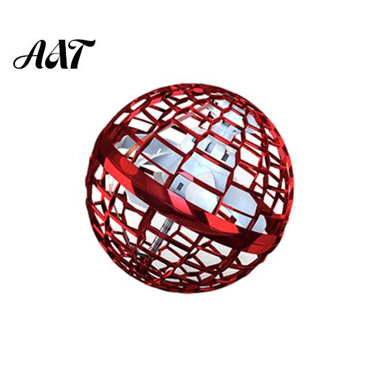 Boomerang Fidget Spinner Magic Hover Orb Ball Toy with Colorful Light 360-degree Rotating UFO Sphere Remote Control Night Flying Drone Indoor Outdoor