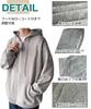 Three Joy Hooded Outdoor Plus Long Casual Size 2XL Men's Zip-Up Hoodie, Sweatshirt, Wear, Pajamas, Loungewear, Sizes, Sleeve, Lightweight, Outerwear,