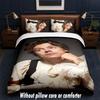 Harry Styles Design Bed Bedding Set 1 Duvet Cover + 2 Pillowcases Soft Breathable Household Bed Linens