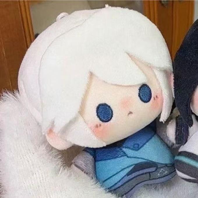 Fearless Contract Nunu Cotton Doll Neon Sage Jiefeng Shadow Cat Cute Pendant Anime Doll