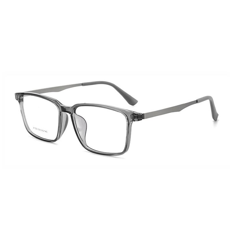 New  Business Eyewear Retro Big Square  Titanium Eyeglasses Myopia Optical Prescription Glasses Frame For Men A1003