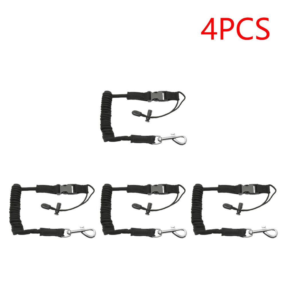 Smycz do wiosła kajakowego Linka zapobiegająca zgubieniu Regulowany uchwyt na wędkę zabezpieczający Linka Szybkie zwalnianie Surfing Spiralna linka do kajakarstwa kanadyjkowego