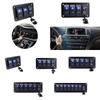 Rocker Switch Panel Blue Backlit Fast Charging for RV Marine Vehicles