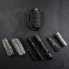VIPERADE PJ9 Belt Flashlight EDC Pocket Pouch Leather Belt Sheath EDC Holster for and Folding Pocket Knives Multi-Tool Sheath, Holster, Men's Sheath,