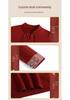 2025 Chinese Style Autumn/Winter Knitwear for Middle-aged and Elderly Women - Fashionable Sweater Base Layer