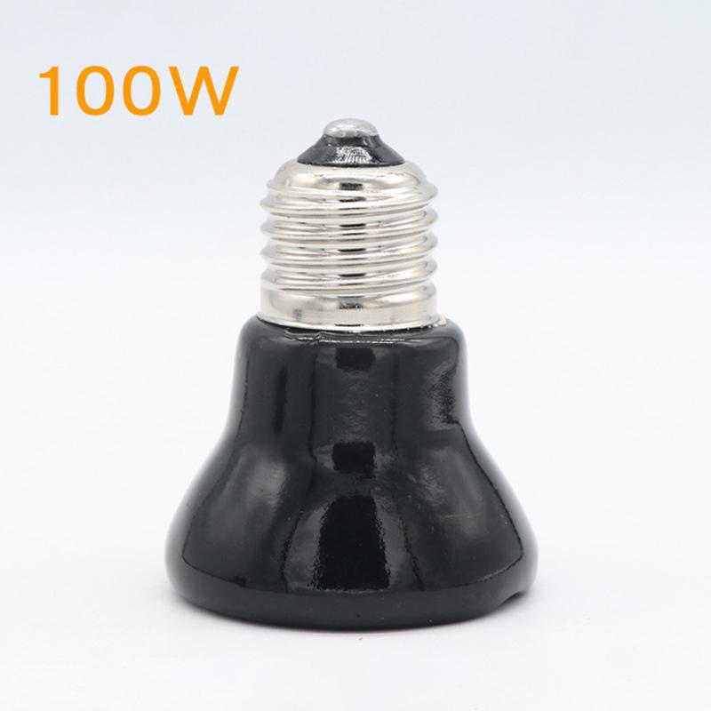 220v Mini Reptile Heat Lamp Bulb 9000-15000 Hours Long Life Pet Infrared Ceramic Heat Emitter For