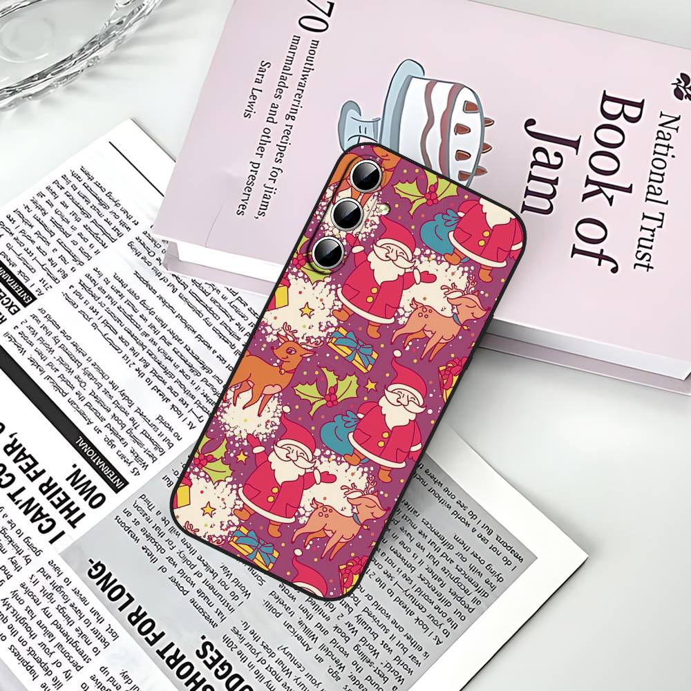 Merry Christmas Phone Case For Samsung Galaxy S21 S22 S23 S24ULTRA S25ULTRA FE Ultra Plus5G A52S S26 Soft Cover