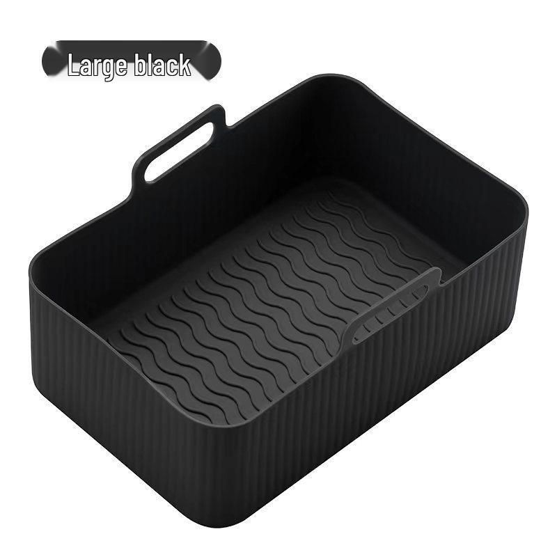 Thickened Silicone Air Fryer Mat and Deep Baking Pan