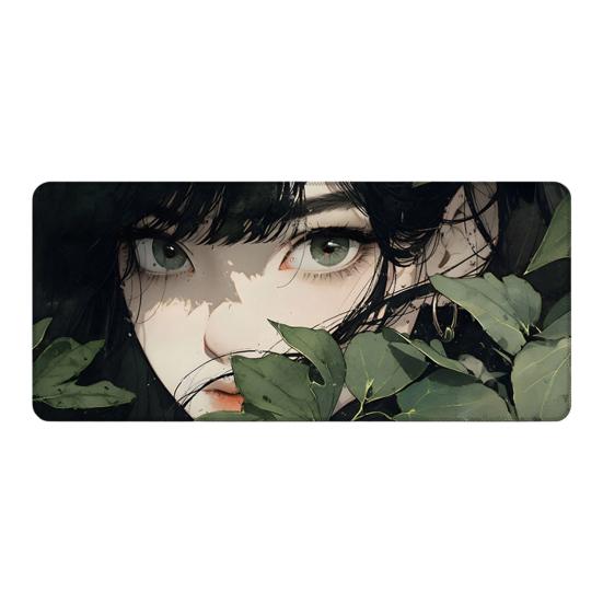 Mouse Pad Desenho Animado Retangular Impermeável para Casa Escritório Jogos Computador Laptop Mousepad Tapete de Mesa com Base de Borracha Antiderrapante Acessórios para PC