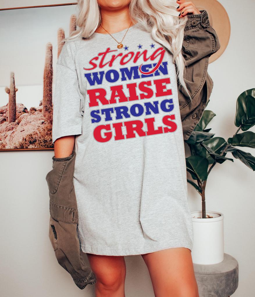 Strong Unisex Raise Strong Girls Shirt Feminist EmpowerUnisext Tee Inspirational Unisex Tshirt Girl Power Top Unisex and Unisex T Shirt