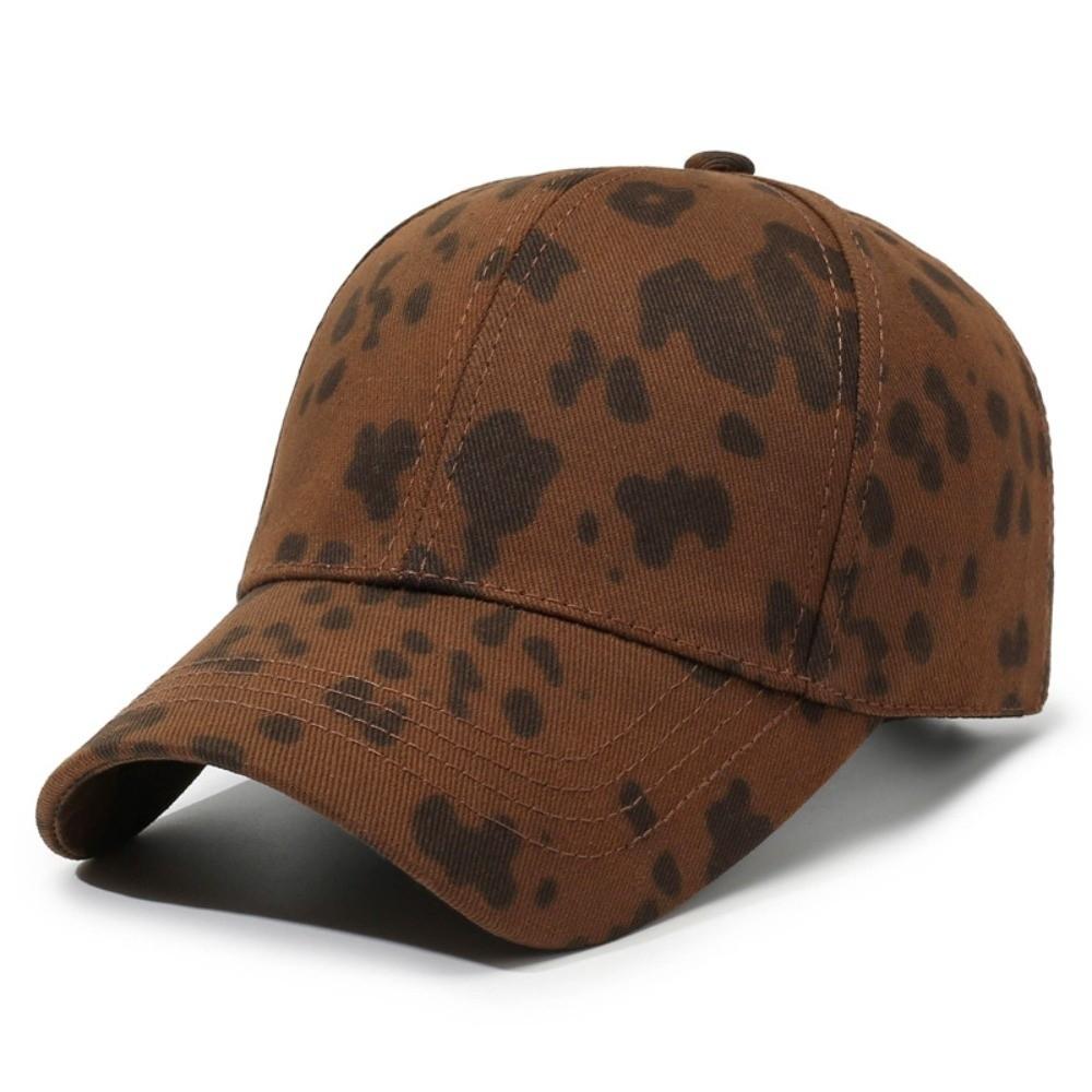 

Breathable Baseball Cap Sun Protection Sunscreen Hat Trendy Duckbill Cap Unisex кавовий