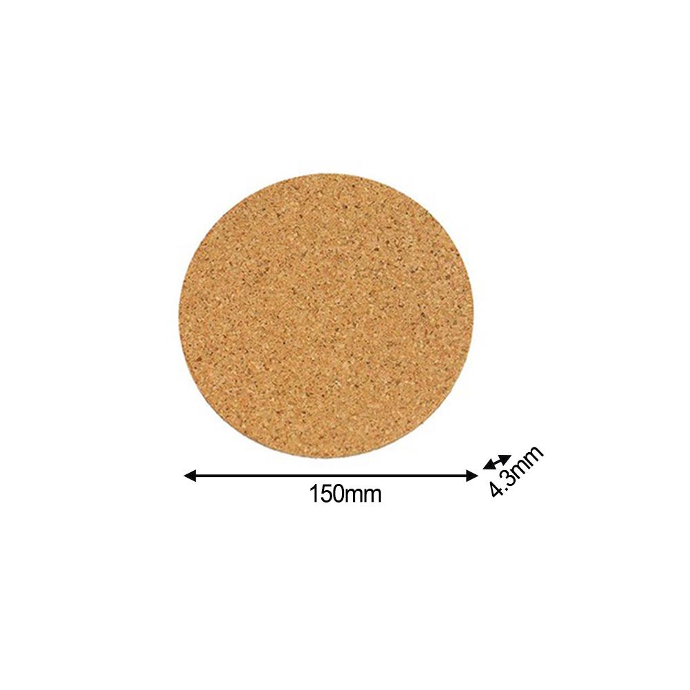 

Cork Plant Saucers 10 pcs Double Layer Cork and Rubber Backing for 4 6 8 10 12 Inch Pots Indoor Outdoor Moisture Control 100x4.3mm